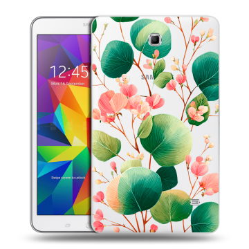 Силиконовый чехол на Samsung GALAXY Tab 4 8.0 с принтом женский