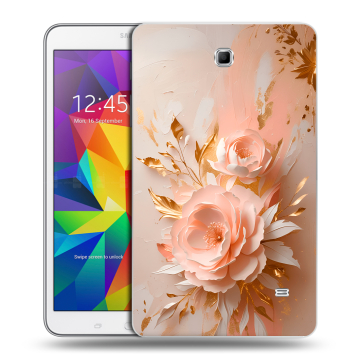 Силиконовый чехол на Samsung GALAXY Tab 4 8.0 с принтом женский