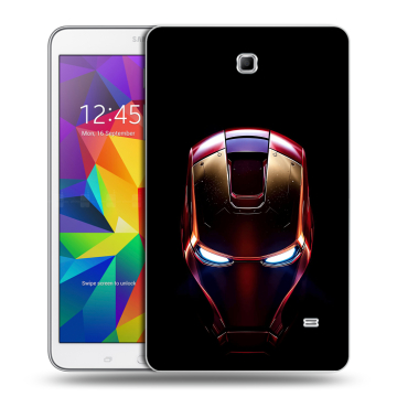 Силиконовый чехол на Samsung GALAXY Tab 4 8.0 с принтом IronMan Железный человек