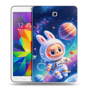 Силиконовый чехол на Samsung GALAXY Tab 4 8.0 с принтом Labubu Лабубу