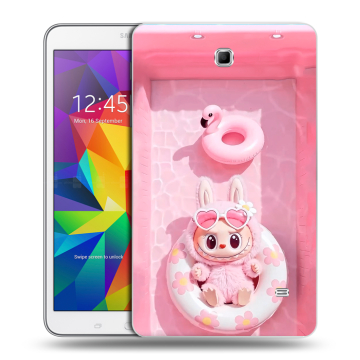 Силиконовый чехол на Samsung GALAXY Tab 4 8.0 с принтом Labubu Лабубу Силиконовый чехол на Samsung GALAXY Tab 4 8.0 с принтом Labubu Лабубу