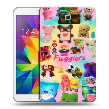 Силиконовый чехол на Samsung GALAXY Tab 4 8.0 с принтом Флагер Fuggler