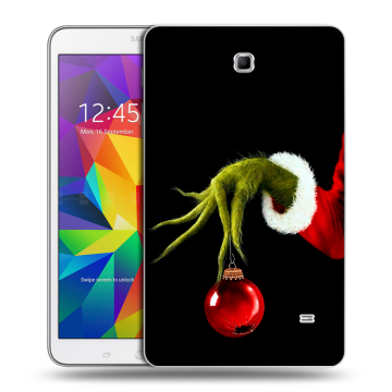 Силиконовый чехол на Samsung GALAXY Tab 4 8.0 с принтом Новый год Гринч