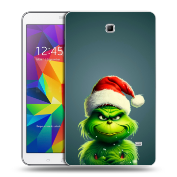 Силиконовый чехол на Samsung GALAXY Tab 4 8.0 с принтом Новый год