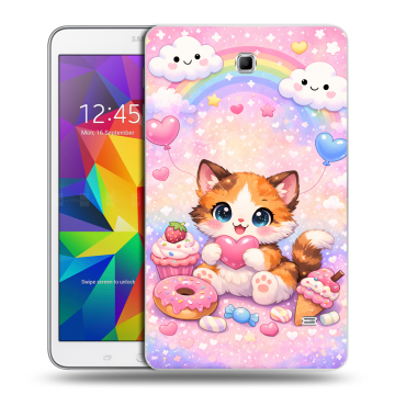 Силиконовый чехол на Samsung GALAXY Tab 4 8.0 с принтом для девочек Силиконовый чехол на Samsung GALAXY Tab 4 8.0 с принтом для девочек