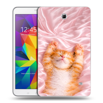 Силиконовый чехол на Samsung GALAXY Tab 4 8.0 с принтом женский