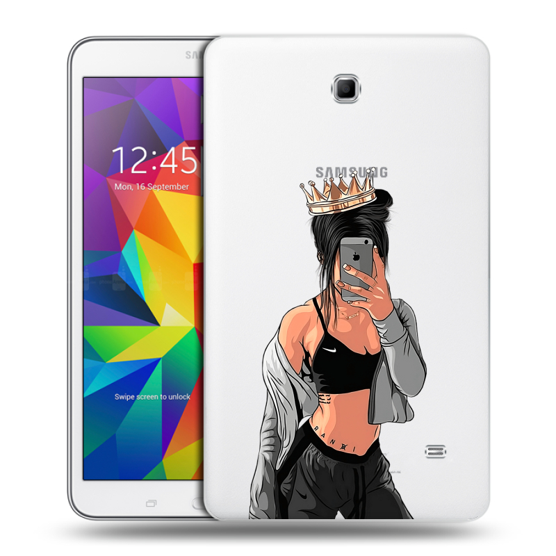 Силиконовый чехол на Samsung GALAXY Tab 4 8.0 с принтом Женские принты Силиконовый чехол на Samsung GALAXY Tab 4 8.0 с принтом Женские принты
