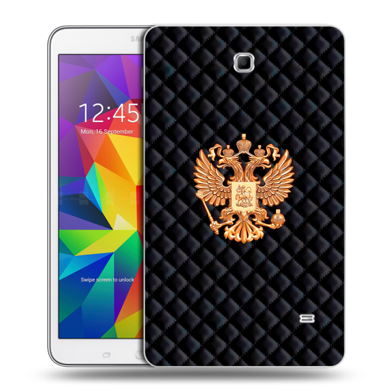 Силиконовый чехол на Samsung GALAXY Tab 4 8.0 с принтом Герб России принт Силиконовый чехол на Samsung GALAXY Tab 4 8.0 с принтом Герб России принт