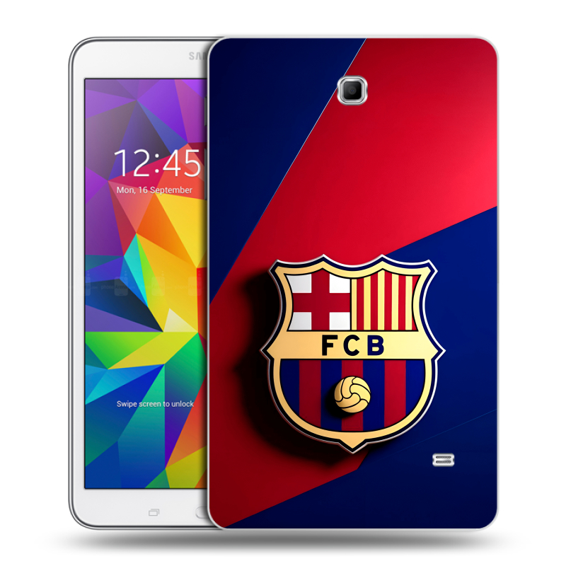 Силиконовый чехол на Samsung GALAXY Tab 4 8.0 с принтом Барселона Barcelona Силиконовый чехол на Samsung GALAXY Tab 4 8.0 с принтом Барселона Barcelona