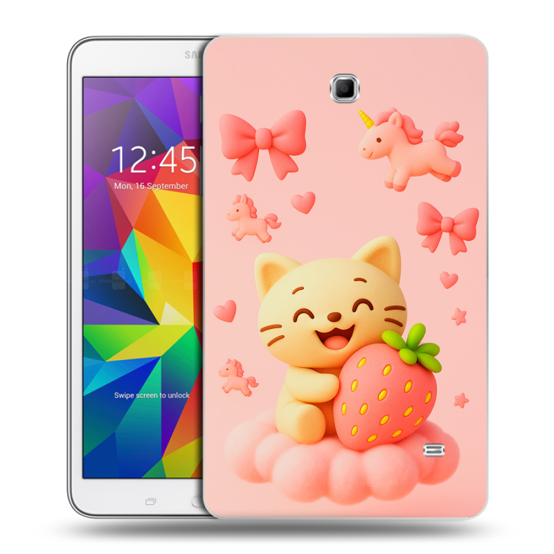 Силиконовый чехол на Samsung GALAXY Tab 4 8.0 с принтом для девочек Силиконовый чехол на Samsung GALAXY Tab 4 8.0 с принтом для девочек