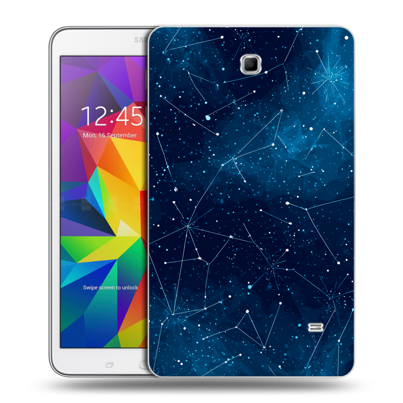 Силиконовый чехол на Samsung GALAXY Tab 4 8.0 с принтом Космос звезды Силиконовый чехол на Samsung GALAXY Tab 4 8.0 с принтом Космос звезды