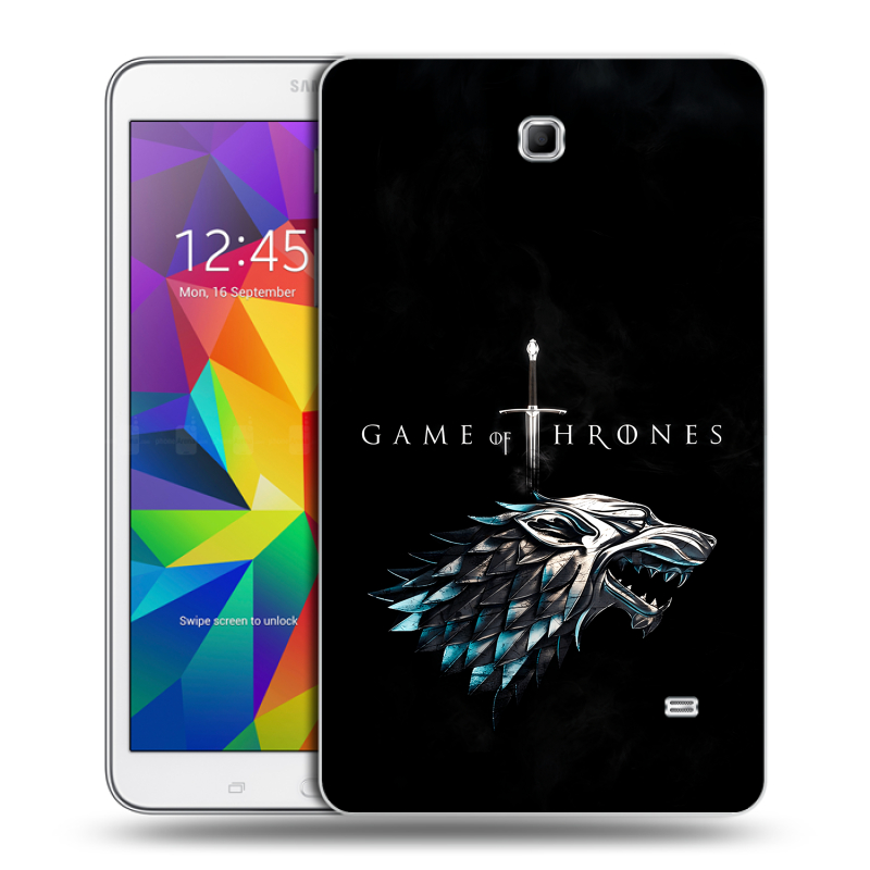 Силиконовый чехол на Samsung GALAXY Tab 4 8.0 с принтом Игра Престолов Game Thrones Силиконовый чехол на Samsung GALAXY Tab 4 8.0 с принтом Игра Престолов Game Thrones