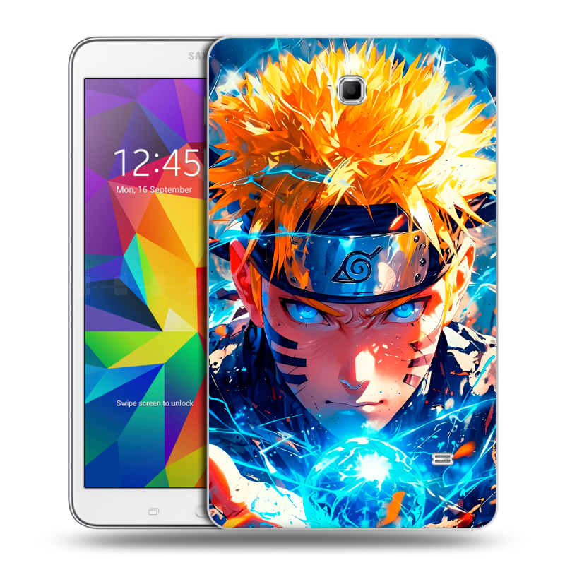 Силиконовый чехол на Samsung GALAXY Tab 4 8.0 с принтом Аниме Наруто Naruto Силиконовый чехол на Samsung GALAXY Tab 4 8.0 с принтом Аниме Наруто Naruto