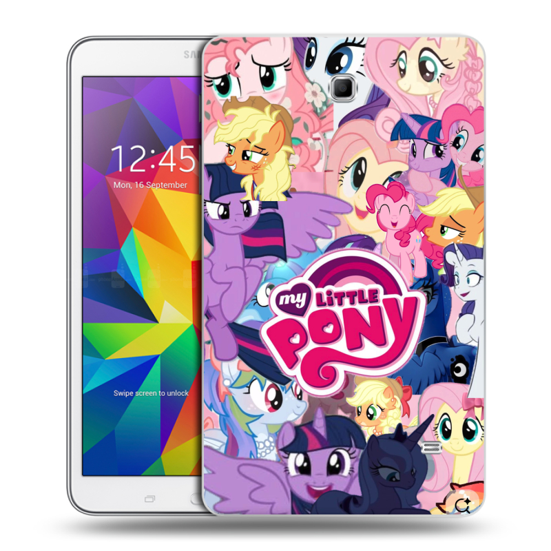 Силиконовый чехол на Samsung GALAXY Tab 4 8.0 с принтом My little pony Дружба чудо Силиконовый чехол на Samsung GALAXY Tab 4 8.0 с принтом My little pony Дружба чудо