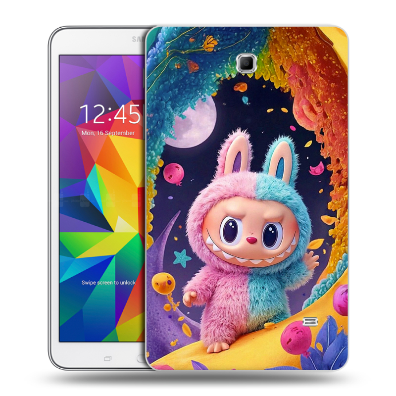 Силиконовый чехол на Samsung GALAXY Tab 4 8.0 с принтом Labubu Лабубу Силиконовый чехол на Samsung GALAXY Tab 4 8.0 с принтом Labubu Лабубу