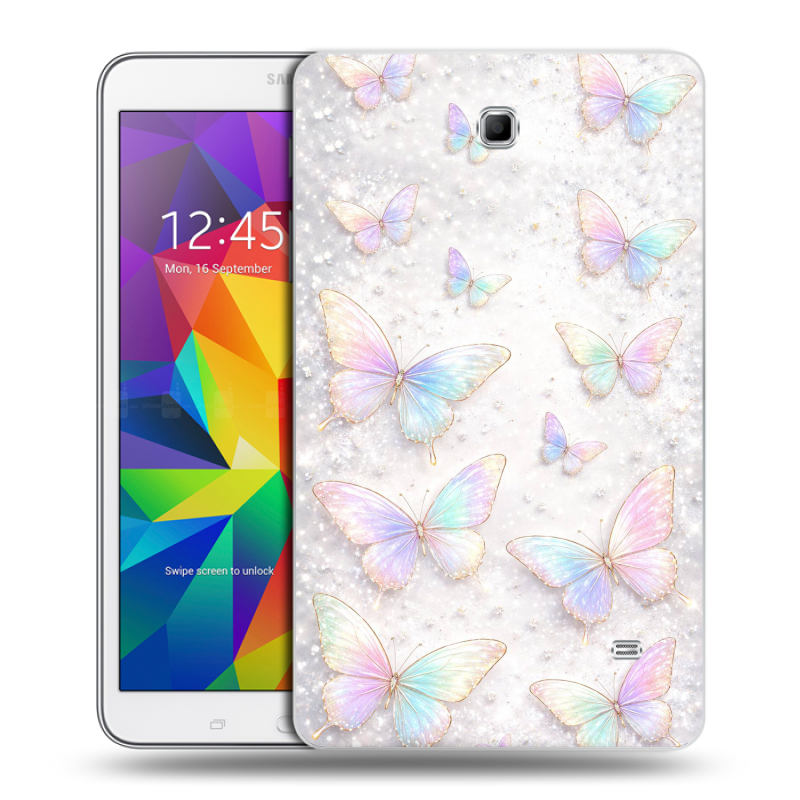 Силиконовый чехол на Samsung GALAXY Tab 4 8.0 с принтом женский Силиконовый чехол на Samsung GALAXY Tab 4 8.0 с принтом женский