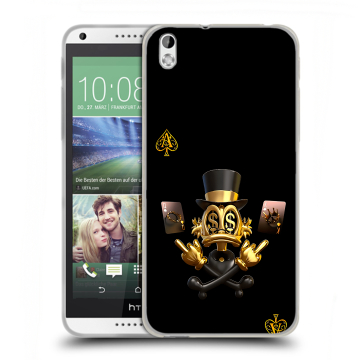 Силиконовый чехол на HTC Desire 816 с принтом Золотой скрудж макдак Силиконовый чехол на HTC Desire 816 с принтом Золотой скрудж макдак