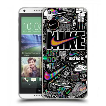 Силиконовый чехол на HTC Desire 816 с принтом Найк Силиконовый чехол на HTC Desire 816 с принтом Найк