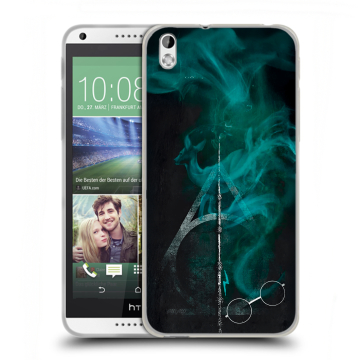 Силиконовый чехол на HTC Desire 816 с принтом Гарри Поттер Harry Potter