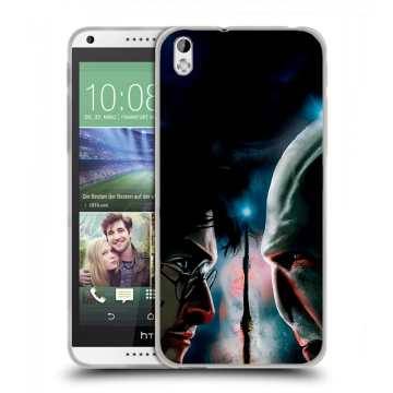 Силиконовый чехол на HTC Desire 816 с принтом Гарри Поттер Harry Potter
