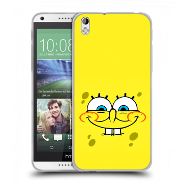 Силиконовый чехол на HTC Desire 816 с принтом спанчбоб спанч боб Силиконовый чехол на HTC Desire 816 с принтом спанчбоб спанч боб