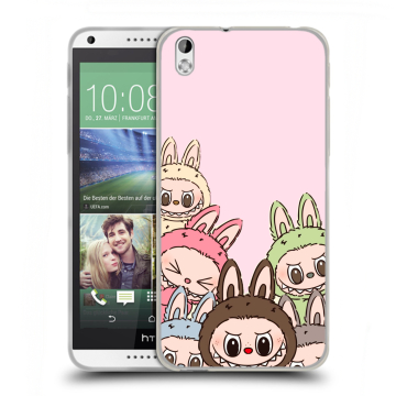 Силиконовый чехол на HTC Desire 816 с принтом Лабубу