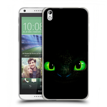 Силиконовый чехол на HTC Desire 816 с принтом Как приручить дракона