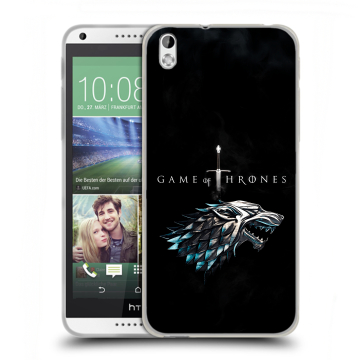 Силиконовый чехол на HTC Desire 816 с принтом Игра Престолов Game Thrones