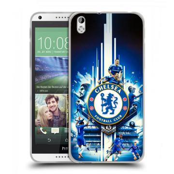 Силиконовый чехол на HTC Desire 816 с принтом Chelsea Челси Силиконовый чехол на HTC Desire 816 с принтом Chelsea Челси