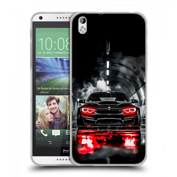 Силиконовый чехол на HTC Desire 816 с принтом BMW БМВ Силиконовый чехол на HTC Desire 816 с принтом BMW БМВ