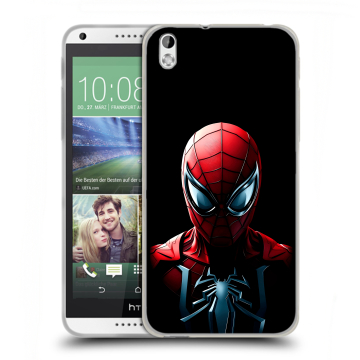 Силиконовый чехол на HTC Desire 816 с принтом Spiderman Человек паук Силиконовый чехол на HTC Desire 816 с принтом Spiderman Человек паук