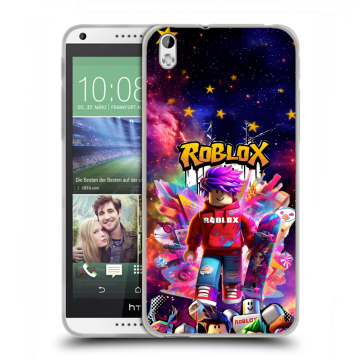 Силиконовый чехол на HTC Desire 816 с принтом Roblox Роблокс Силиконовый чехол на HTC Desire 816 с принтом Roblox Роблокс