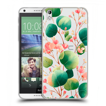 Силиконовый чехол на HTC Desire 816 с принтом женский Силиконовый чехол на HTC Desire 816 с принтом женский