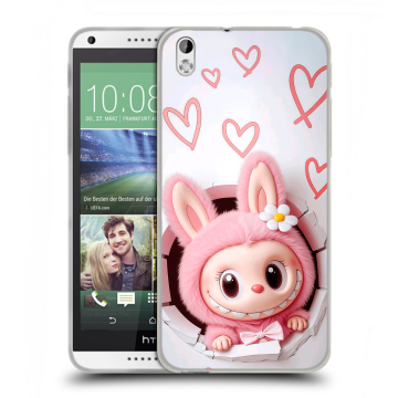 Силиконовый чехол на HTC Desire 816 с принтом Labubu Лабубу Силиконовый чехол на HTC Desire 816 с принтом Labubu Лабубу