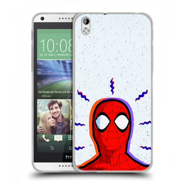 Силиконовый чехол на HTC Desire 816 с принтом Spiderman Человек паук Силиконовый чехол на HTC Desire 816 с принтом Spiderman Человек паук