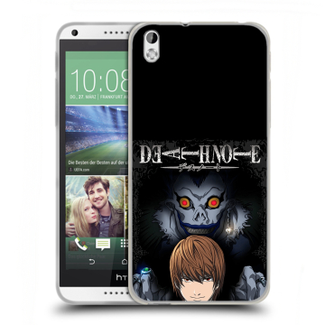 Силиконовый чехол на HTC Desire 816 с принтом Death note Тетрадь смерти Силиконовый чехол на HTC Desire 816 с принтом Death note Тетрадь смерти