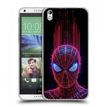 Силиконовый чехол на HTC Desire 816 с принтом Spiderman Человек паук