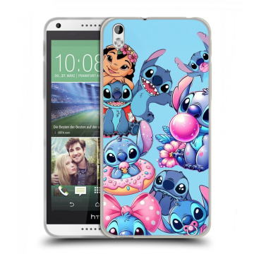 Силиконовый чехол на HTC Desire 816 с принтом Лило и Стич Силиконовый чехол на HTC Desire 816 с принтом Лило и Стич