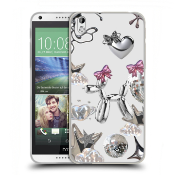 Силиконовый чехол на HTC Desire 816 с принтом Y2K