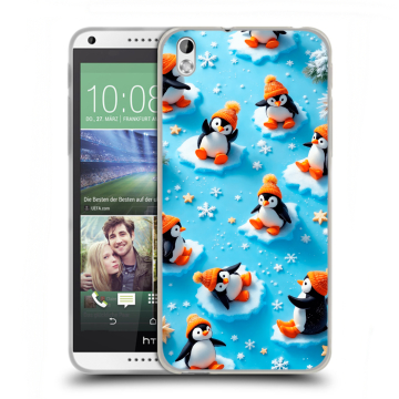 Силиконовый чехол на HTC Desire 816 с принтом Новый год Силиконовый чехол на HTC Desire 816 с принтом Новый год