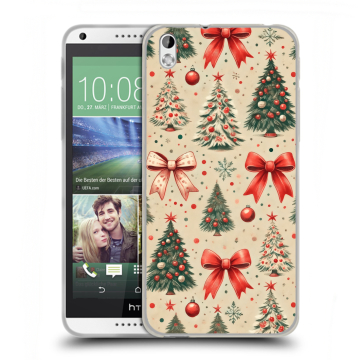 Силиконовый чехол на HTC Desire 816 с принтом Новый год Силиконовый чехол на HTC Desire 816 с принтом Новый год
