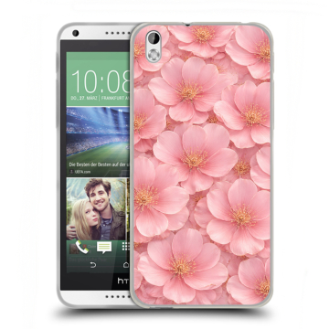 Силиконовый чехол на HTC Desire 816 с принтом женский Силиконовый чехол на HTC Desire 816 с принтом женский