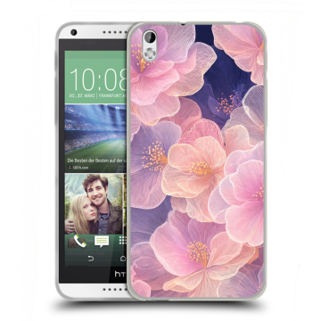 Силиконовый чехол на HTC Desire 816 с принтом женский Силиконовый чехол на HTC Desire 816 с принтом женский