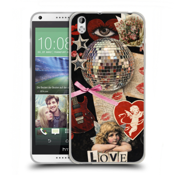 Силиконовый чехол на HTC Desire 816 с принтом для девочек Силиконовый чехол на HTC Desire 816 с принтом для девочек
