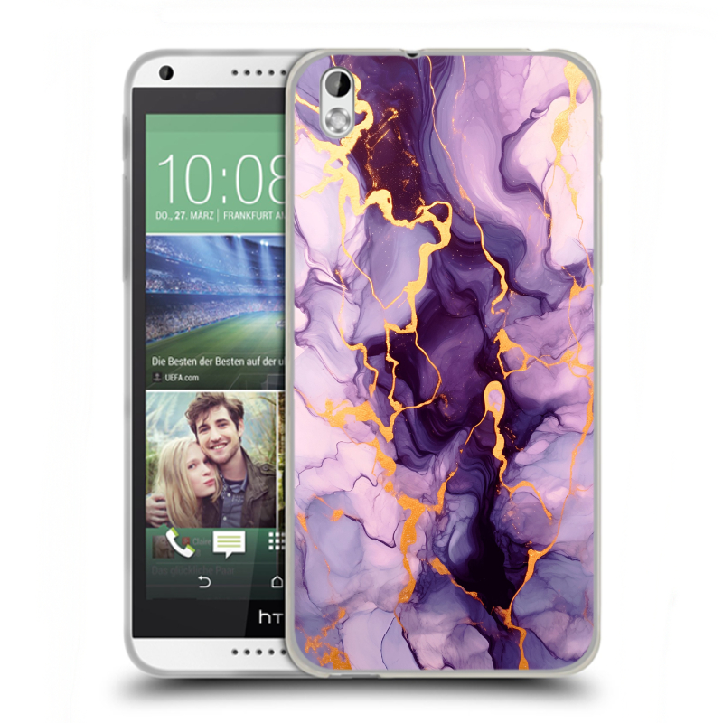 Силиконовый чехол на HTC Desire 816 с принтом Мрамор Силиконовый чехол на HTC Desire 816 с принтом Мрамор