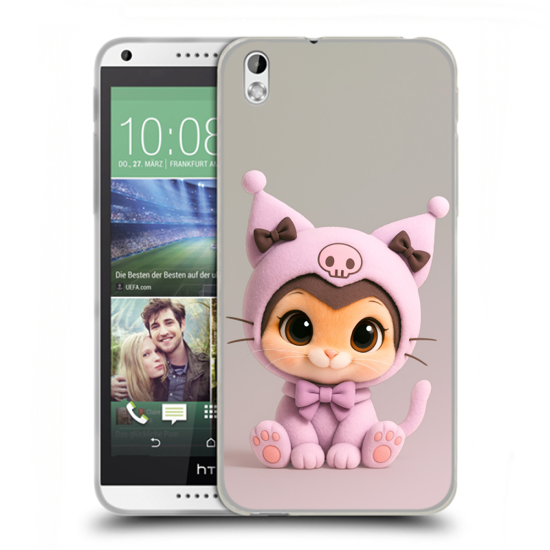 Пластиковый чехол на HTC Desire 816 с принтом Куроми Kuromi Пластиковый чехол на HTC Desire 816 с принтом Куроми Kuromi