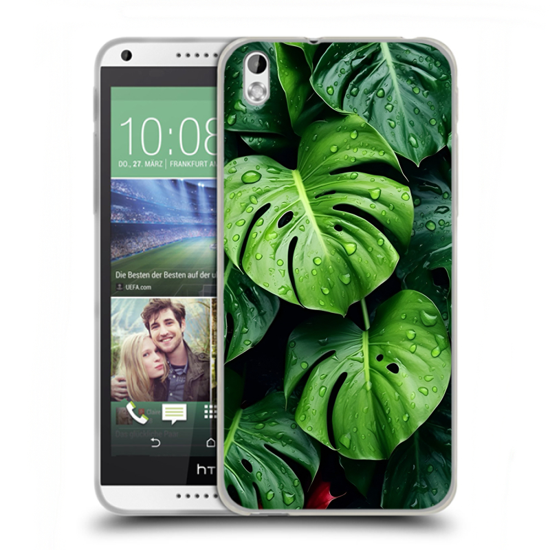 Пластиковый чехол на HTC Desire 816 с принтом Листья Пластиковый чехол на HTC Desire 816 с принтом Листья