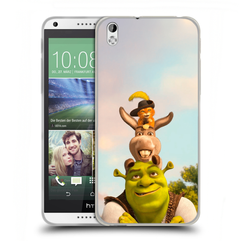 Пластиковый чехол на HTC Desire 816 с принтом Шрек Shrek Пластиковый чехол на HTC Desire 816 с принтом Шрек Shrek