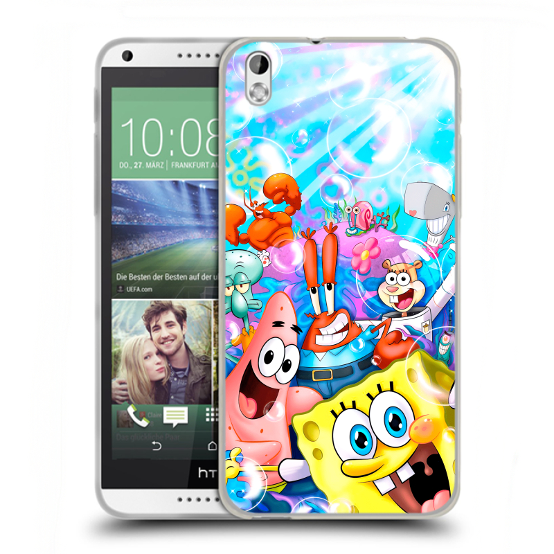 Пластиковый чехол на HTC Desire 816 с принтом спанчбоб спанч боб Пластиковый чехол на HTC Desire 816 с принтом спанчбоб спанч боб