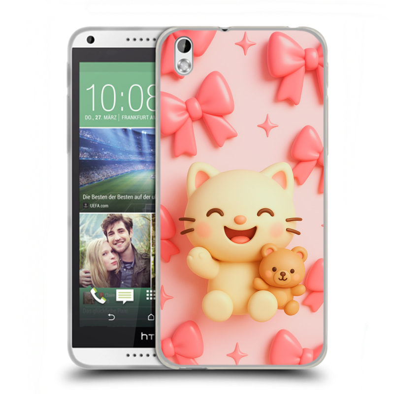 Пластиковый чехол на HTC Desire 816 с принтом для девочек Пластиковый чехол на HTC Desire 816 с принтом для девочек